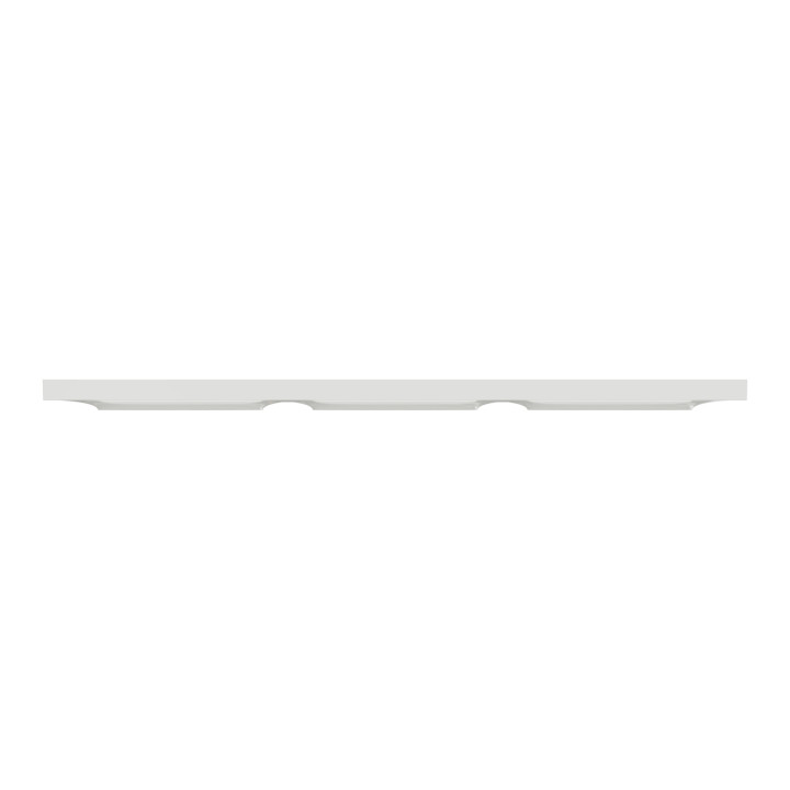 Schneider Odace - Plaque de finition 3 postes - Entraxe 71 mm - Hor/vert - Réf.: S520706