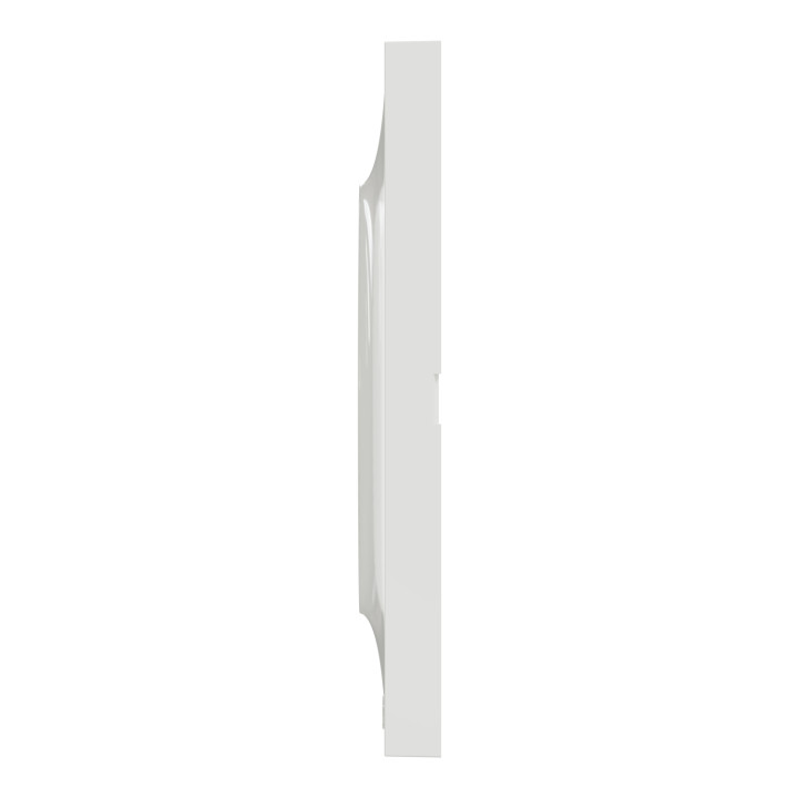 Schneider Odace - Plaque de Finition 4 Postes - Entraxe 71 mm - Hor/vert - Réf.: S520708