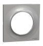 Schneider - Odace - Styl - Plaque 1 poste - Aluminium - Réf : S520702E