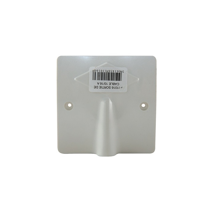 SIB - Sortie de câble 16/20A - à vis dim. 80x80 + boîte Legrand batibox BBC - P11016+080021