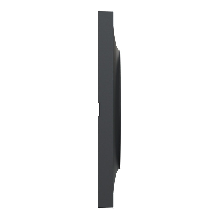 Schneider - Odace - Styl - Plaque 2 postes - entraxe 71 mm  - Anthracite - Réf : S540704