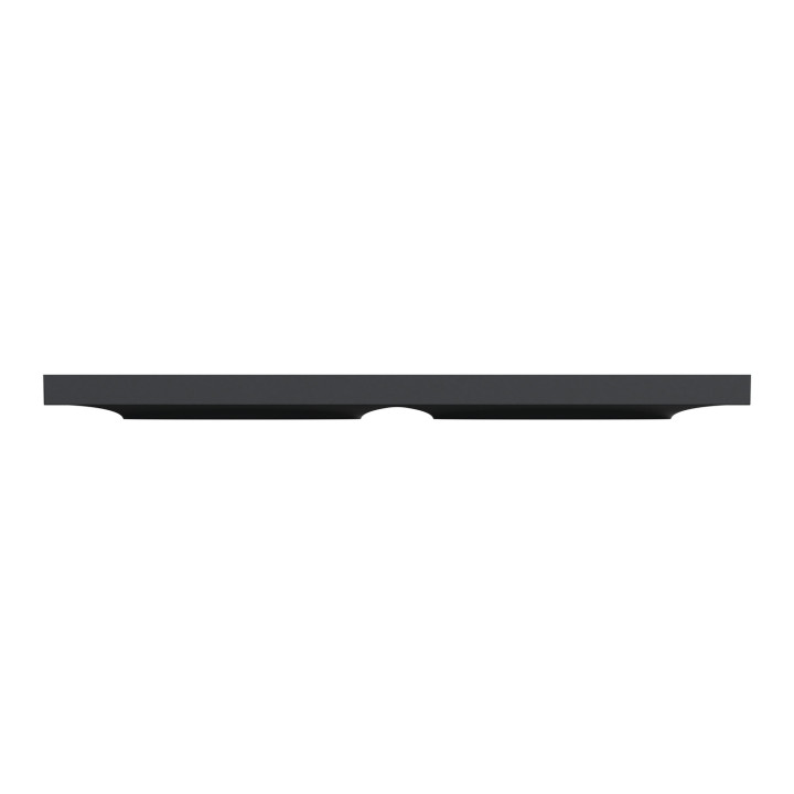 Schneider - Odace - Styl - Plaque 2 postes - entraxe 71 mm  - Anthracite - Réf : S540704