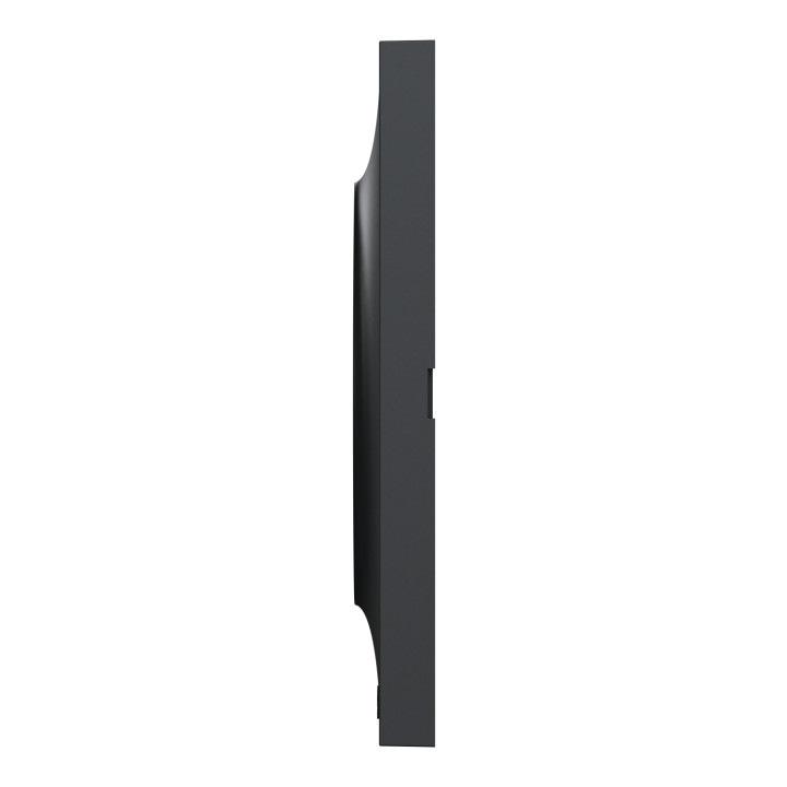 Schneider - Odace - Styl - Plaque 3 postes - entraxe 71 mm - Anthracite - Réf : S540706