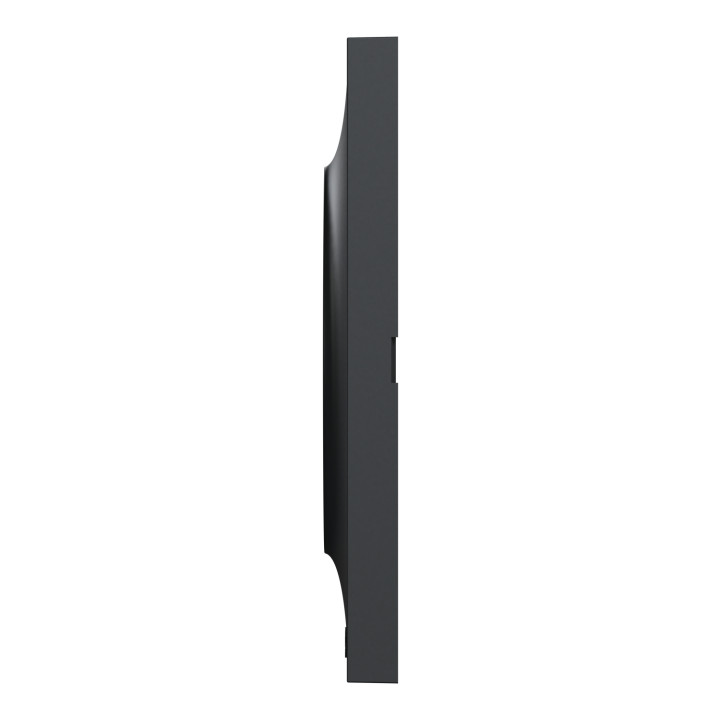 Schneider - Odace - Styl - Plaque 4 postes - entraxe 71 mm - Anthracite - Réf : S540708
