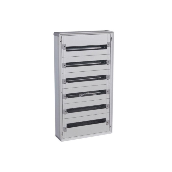 Legrand - Coffret XL3 160 - 6 rangées - 144 modules + peigne vertical tétra 4P - VX3 125A - 401806+405036