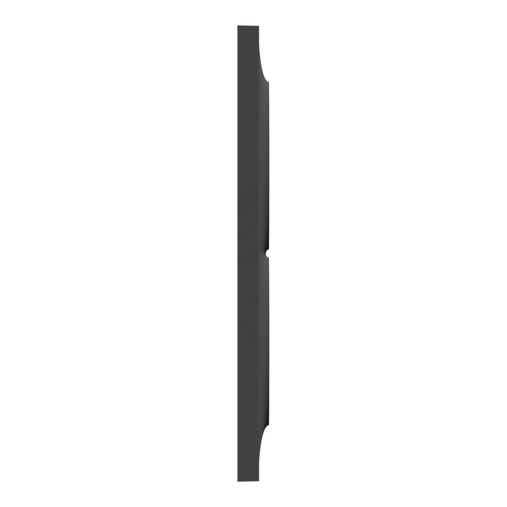 Schneider - Odace - Styl - Plaque 2 postes - entraxe 57 mm - Anthracite - Réf : S540714
