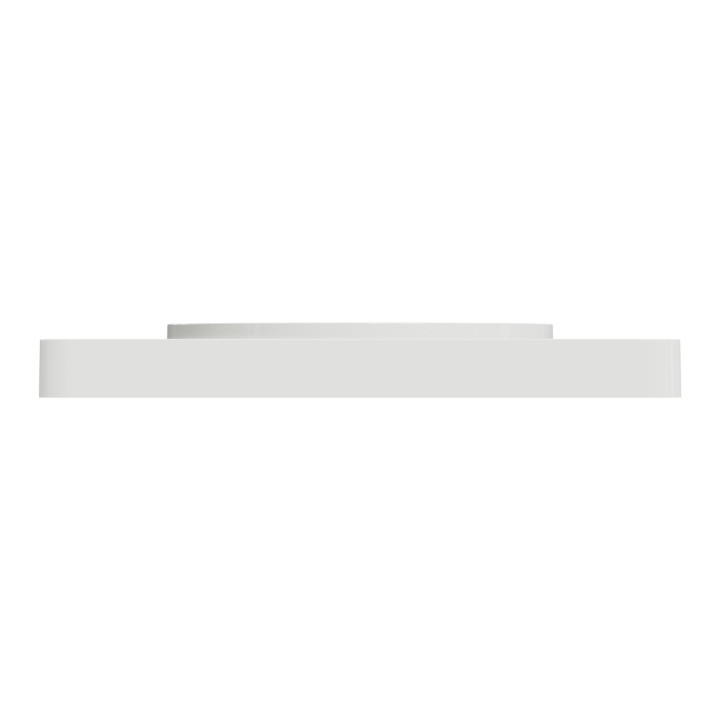 Schneider - Odace - Touch - Plaque 1 poste - ALU brossé avec liseré blanc - Réf : S520802J