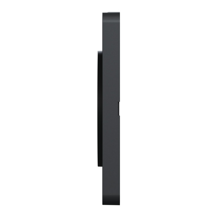 Schneider - Odace - Touch - Plaque 1 postes - Anthracite finition ardoise - Réf : S540802V