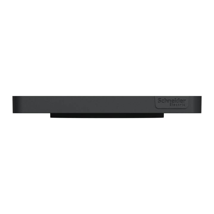 Schneider - Odace - Touch - Plaque 1 postes - Anthracite finition ardoise - Réf : S540802V