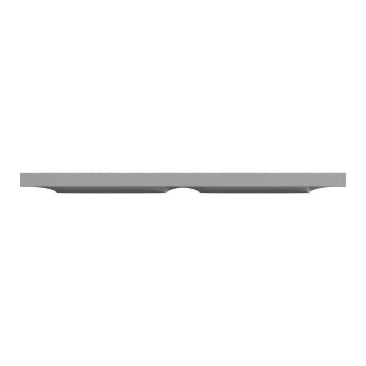 Schneider - Odace - Styl - Plaque 2 postes - entraxe 71mm - Aluminium - Réf : S520704E