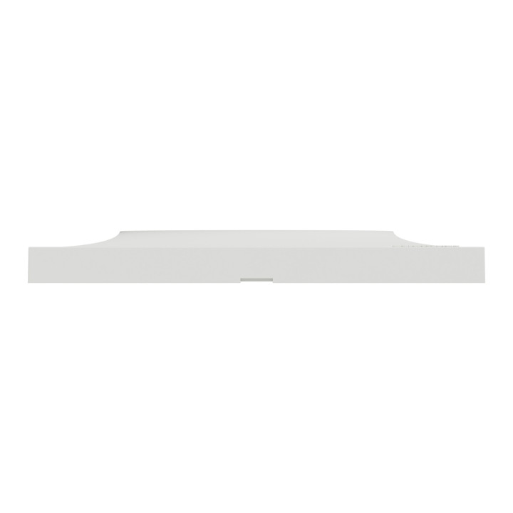 Schneider - Odace - Styl - Plaque 2 postes - entraxe 57 mm - Blanc - Réf : S520714