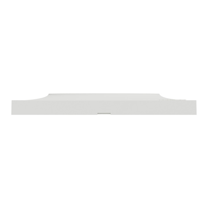 Schneider - Odace - Styl - Plaque 3 postes - entraxe 57 mm - Blanc - Réf : S520716