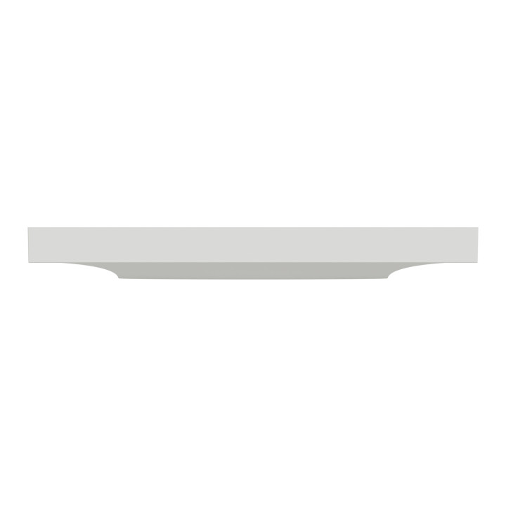 Schneider - Odace - Styl - Plaque 3 postes - entraxe 57 mm - Blanc - Réf : S520716