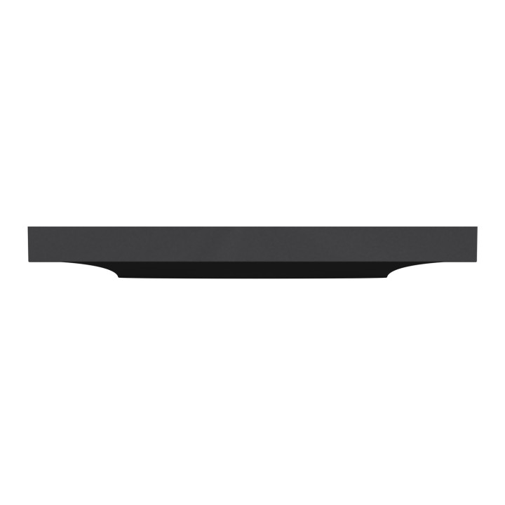 Schneider - Odace - Styl - Plaque 3 postes - entraxe 57 mm - Anthracite - Réf : S540716