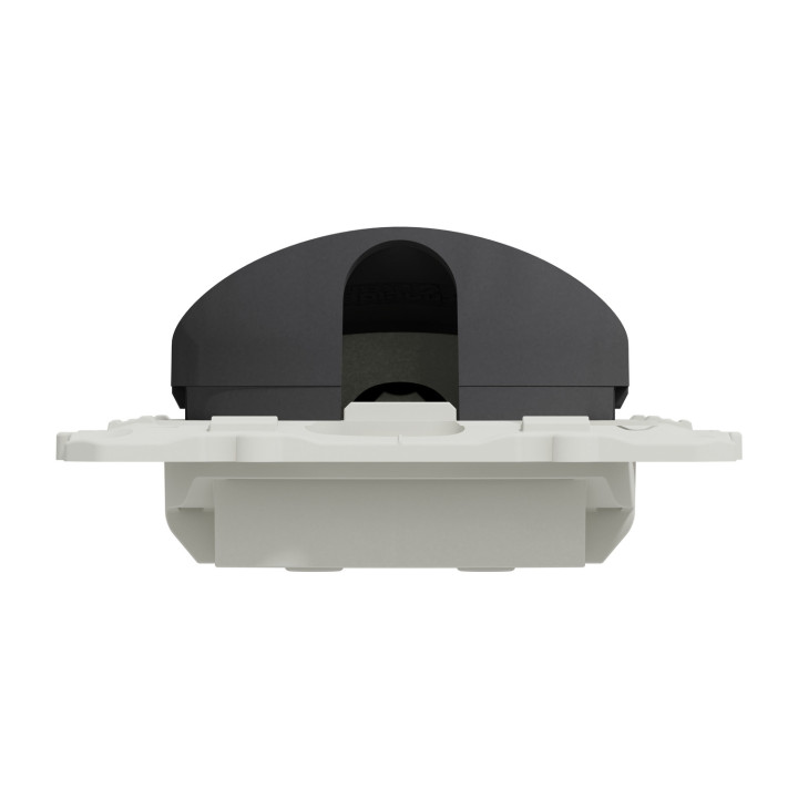 Schneider - Odace - Sortie de câble - Fixation VIS - anthracite - Réf : S540662