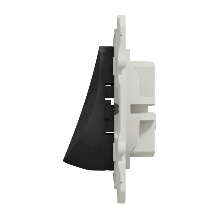 Schneider - Odace - Sortie de câble - Fixation VIS - anthracite - Réf : S540662