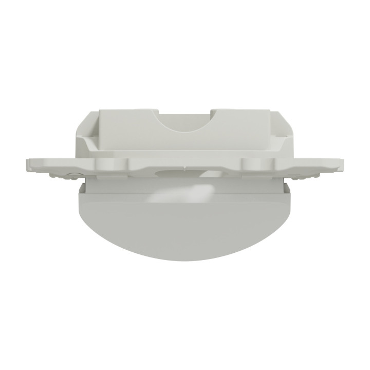 Schneider - Odace - Sortie de câble - Fixation VIS - blanc - Réf : S520662