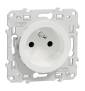 Schneider - Odace - Prise de courant Rénovation - Blanc - 2P+T - 16A - 250V - Réf : S520049