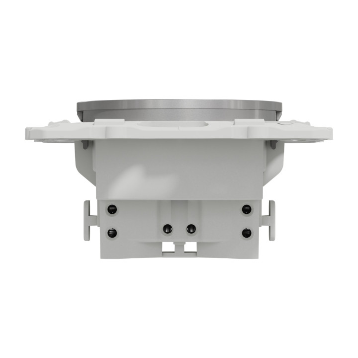 Schneider - Odace - Prise de courant Rénovation - Aluminium - 2P+T - 16A - 250V - Réf : S530049
