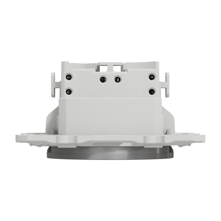 Schneider - Odace - Prise de courant Rénovation - Aluminium - 2P+T - 16A - 250V - Réf : S530049