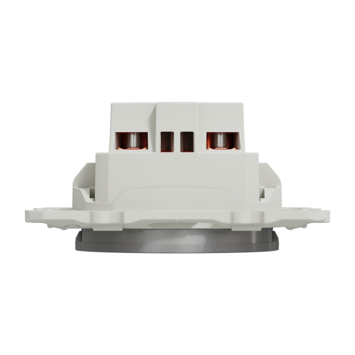 Schneider - Odace - Prise de courant - connexion à VIS - Aluminium - 2P+T 16A - 250V - Réf : S530039