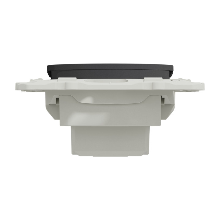 Schneider - Odace - Prise de courant - connexion à VIS - Anthracite - 2P+T 16A - 250V - Réf : S540039
