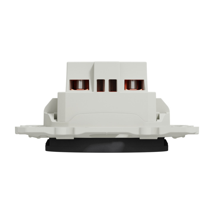 Schneider - Odace - Prise de courant - connexion à VIS - Anthracite - 2P+T 16A - 250V - Réf : S540039
