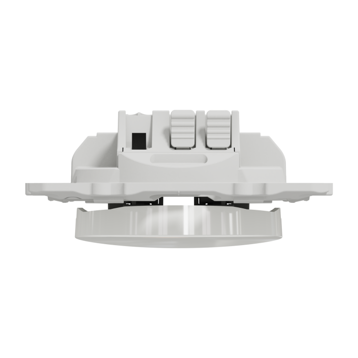 Schneider - Odace - Bouton poussoir - Blanc - 10A - 250V - Bornes auto - Réf : S520206