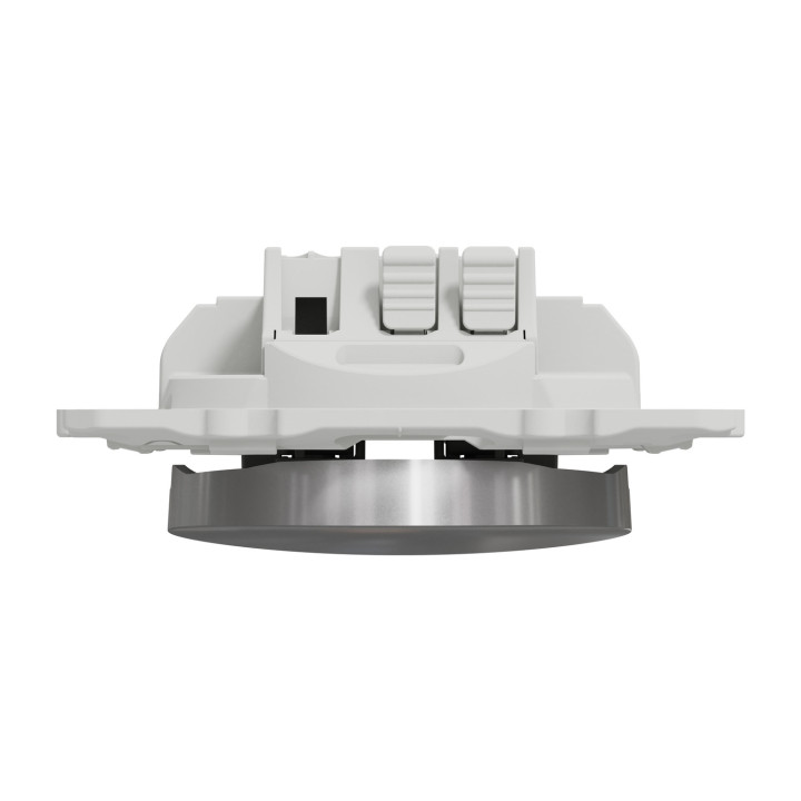 Schneider - Odace - Bouton poussoir - Aluminium - 10A - 250V - Bornes auto - Réf : S530206