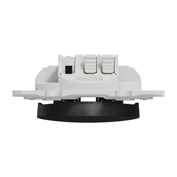 Schneider - Odace - Bouton poussoir - Anthracite - 10A - 250V - Bornes auto - Réf : S540206