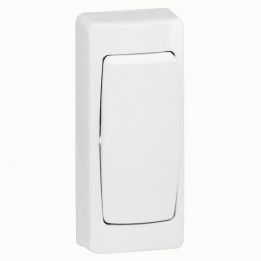 Legrand Oteo - Va-et-vient - 10A - 250V - Appareillage saillie complet version étroite - 086084