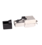 CAE - Plug RJ45 sans outil - CAT6A blindé 360° - faible encombrement - Réf : MMCPSL6AFS