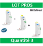 Schneider - Télérupteur RESI9 TL - Bipolaire - 2NO 16A - 250V - R9PCL216x3