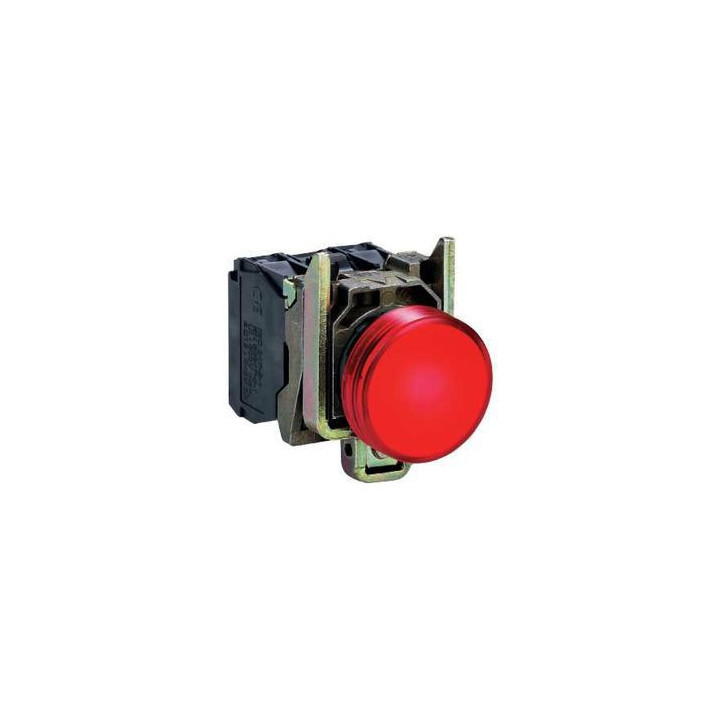 Schneider - Harmony voyant rond Ø22 - IP66 - rouge - LED intégrée - 24V - XB4BVB4