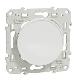 Schneider - Odace - Obturateur à VIS - blanc - Réf : S520666