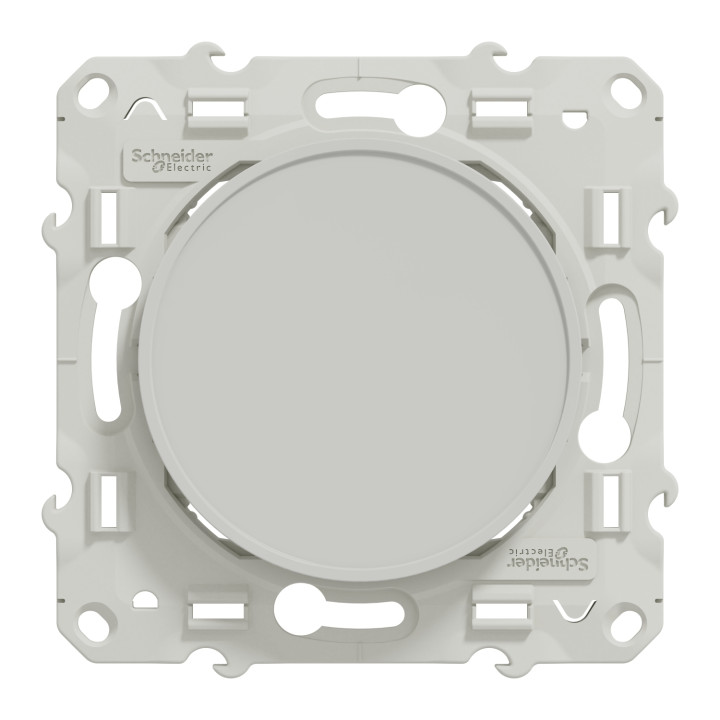 Schneider - Odace - Obturateur à VIS - blanc - Réf : S520666