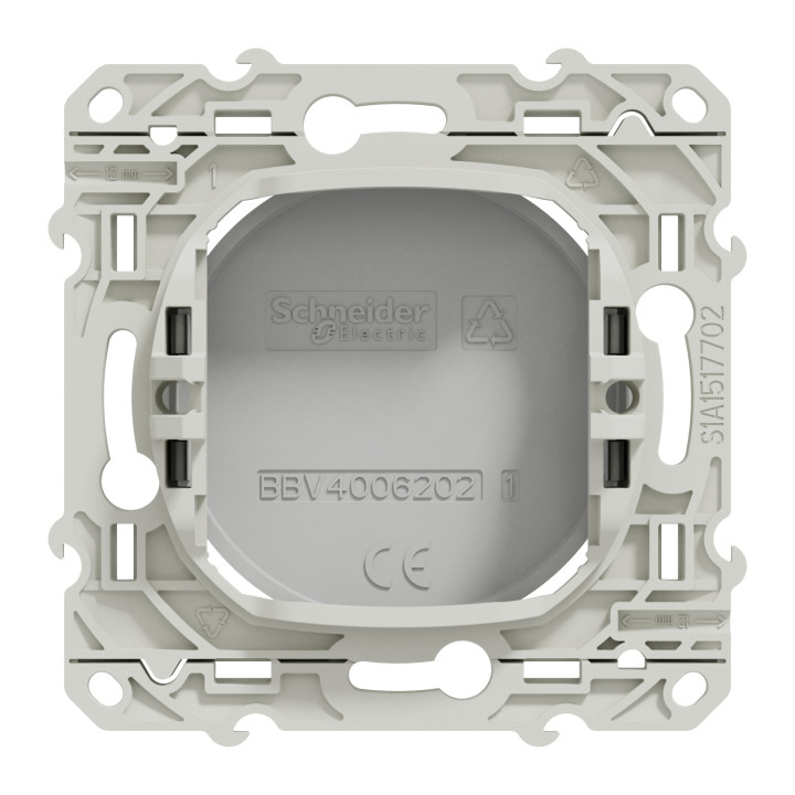 Schneider - Odace - Obturateur à VIS - Aluminium - Réf : S530666