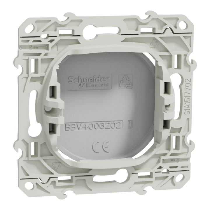 Schneider - Odace - Obturateur à VIS - Aluminium - Réf : S530666