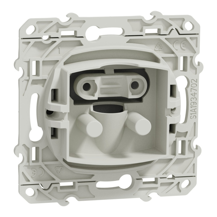 Schneider - Odace - Sortie de câble - Fixation VIS - aluminium - Réf : S530662