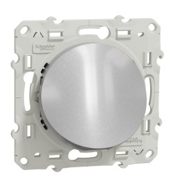 Schneider - Odace - Sortie de câble - Fixation VIS - aluminium - Réf : S530662