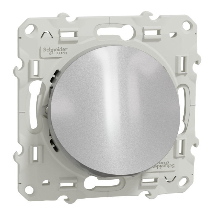 Schneider - Odace - Sortie de câble - Fixation VIS - aluminium - Réf : S530662