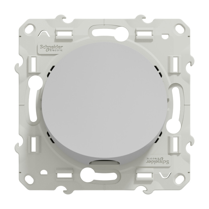 Schneider - Odace - Sortie de câble - Fixation VIS - aluminium - Réf : S530662