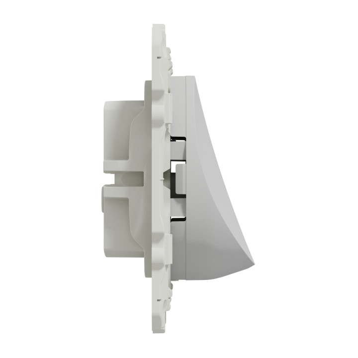 Schneider - Odace - Sortie de câble - Fixation VIS - aluminium - Réf : S530662