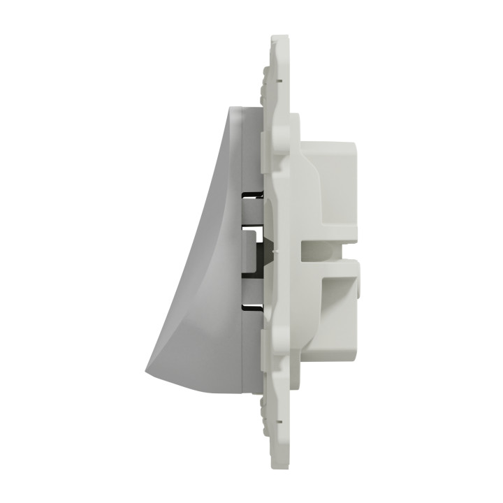 Schneider - Odace - Sortie de câble - Fixation VIS - aluminium - Réf : S530662