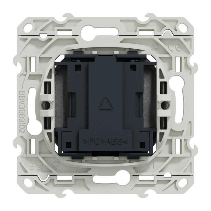 Schneider - Odace - Conjoncteur en T - 8 contacts - aluminium - Réf : S530496