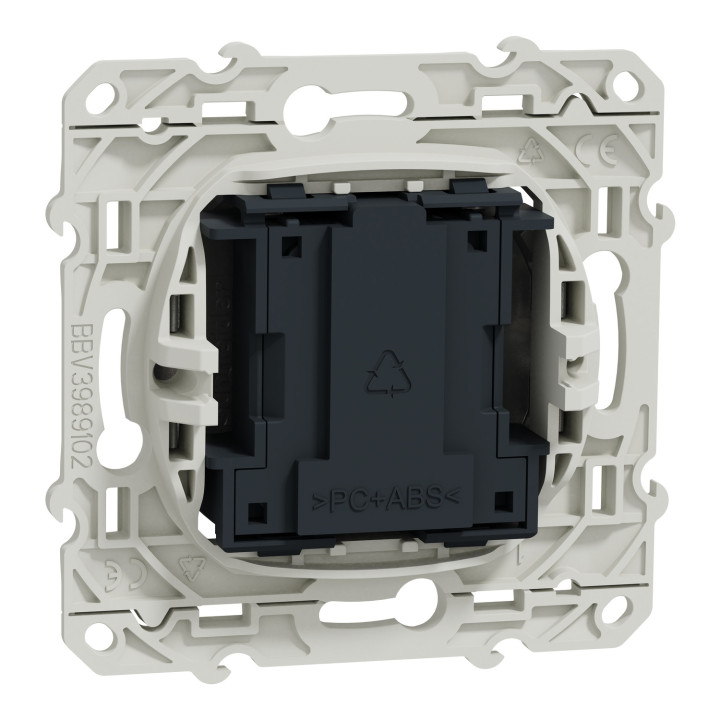 Schneider - Odace - Conjoncteur en T - 8 contacts - aluminium - Réf : S530496