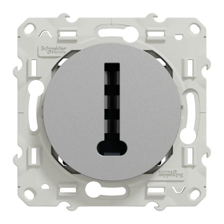 Schneider - Odace - Conjoncteur en T - 8 contacts - aluminium - Réf : S530496