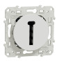 Schneider - Odace - Conjoncteur en T - 8 contacts - blanc - Réf : S520496