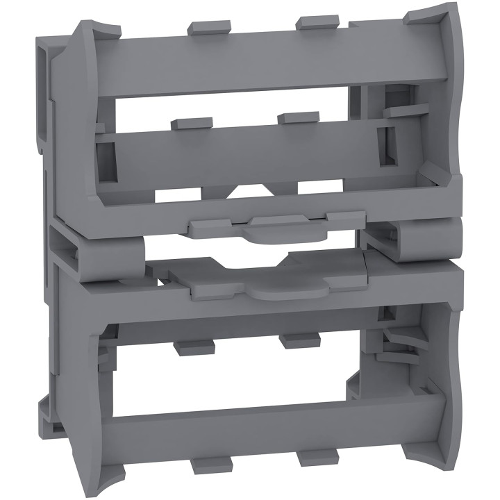 Schneider - Resi9 - Kit supports borniers pour coffrets Resi9 et Pragma ou tout rail Din - LGYT601R+R9H13411 + R9H13411P