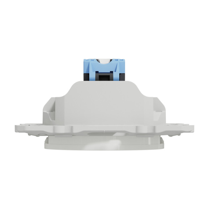 Schneider - Odace - Prise RJ45 Grade 1 - Blanc - Catégorie 6 UTP - Multimédia - IDC - Réf : S520475